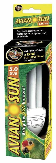 Zoo Med Fluorescente Compacto Aviansun 5,0 3 Zoo Med Fluorescente Compacto Aviansun 5,0