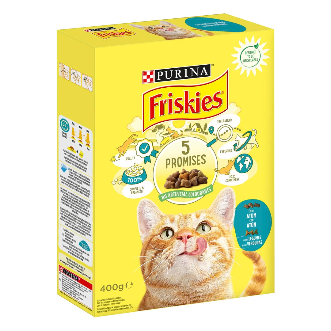 Friskies Adulte Thon Et Légumes 3 Friskies Adulte Thon Et Légumes