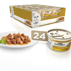 Lot 12 Gourmet Gold Bouchées En Sauce De Poulet Et De Foie -Trixie Soldes Magasin gold bocaditos en salsa de pollo higado 2