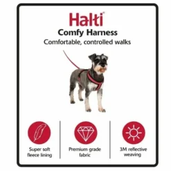 The Company Of Animals Harnais Confortable Et Rembourré -Trixie Soldes Magasin halti walking comfy harness quick usp header gallery 694x572 62332ba0e8cb3