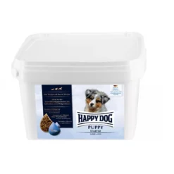 Happy Dog Baby Starter -Trixie Soldes Magasin happy dog puppy starter lamm reis 1 62a7406d41a4d