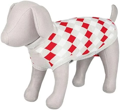 Trixie Pull Pollino Blanc, Gris Et Rouge 3 Trixie Pull Pollino Blanc, Gris Et Rouge