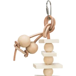 Trixie Jouet Pour Oiseaux En Bois Naturel, Papier Et Plantes -Trixie Soldes Magasin juguete para colgar pajaros 6481a79e1159d