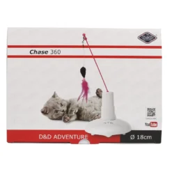 Ebi D&D Adventure Chase 360 18X18X36Cm/White/Speed Control 5 Ebi D&D Adventure Chase 360 18X18X36Cm/White/Speed Control -Trixie Soldes Magasin juguete para gato electrico 648aeb99baae5