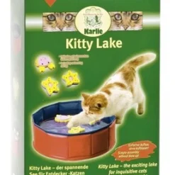 Karlie Flamingo Piscine De Kitty Lake Avec 3 Jouets -Trixie Soldes Magasin kitty lake piscina con 3 juguetes 30cm x 10cm 14 2 3