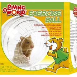 Living World Boule DExercice Petite Taille -Trixie Soldes Magasin l w bola con base para cobaya 48 1 2