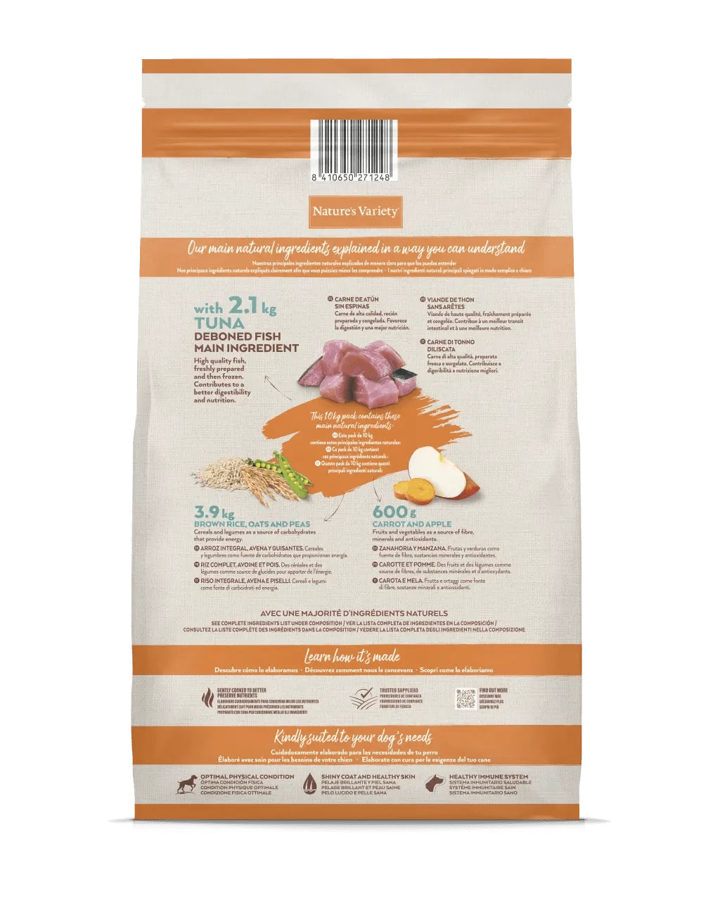 Nature's Variety Selected Mini Adult Sans Grain Saumon 9 Nature's Variety Selected Mini Adult Sans Grain Saumon – Image 7