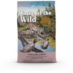 Taste Of The Wild Lowland Creek Avec Des Cailles Et Du Canard Rôti Pour Les Chats -Trixie Soldes Magasin lowland creek con codorniz pato asado para gatos 1