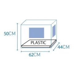 Duvo Plus Caisse En Fil De Fer Extra Solide Avec 2 Portes Noires -Trixie Soldes Magasin medidas jaula talla s 62bab4bacd348