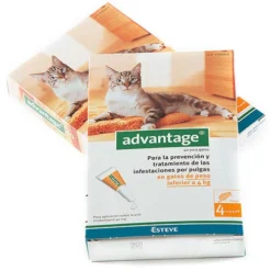 Advantage Pipettes 40 Pour Chats 1-4 Kg -Trixie Soldes Magasin menos4kg 6232243c6e716
