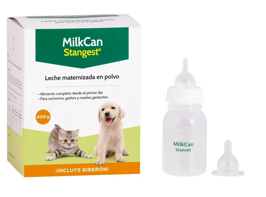 Stangest Lait En Poudre Milk Can 400 Gr + Biberon 3 Stangest Lait En Poudre Milk Can 400 Gr + Biberon
