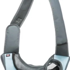 Trixie Backpack Front Sling Light Gray / Light Blue