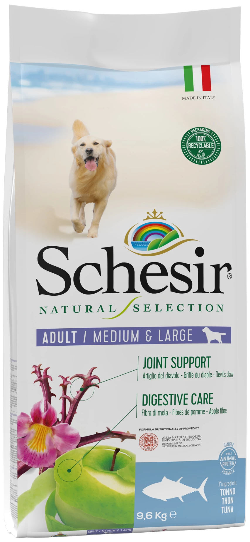 Schesir Thon Pour Chien Moyen / Gros Natural Selection 3 Schesir Thon Pour Chien Moyen / Gros Natural Selection