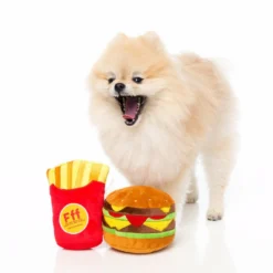 FuzzYard Peluche Plush Toy Hamburger 9 FuzzYard Peluche Plush Toy Hamburger -Trixie Soldes Magasin peluche plush toy hamburger 3