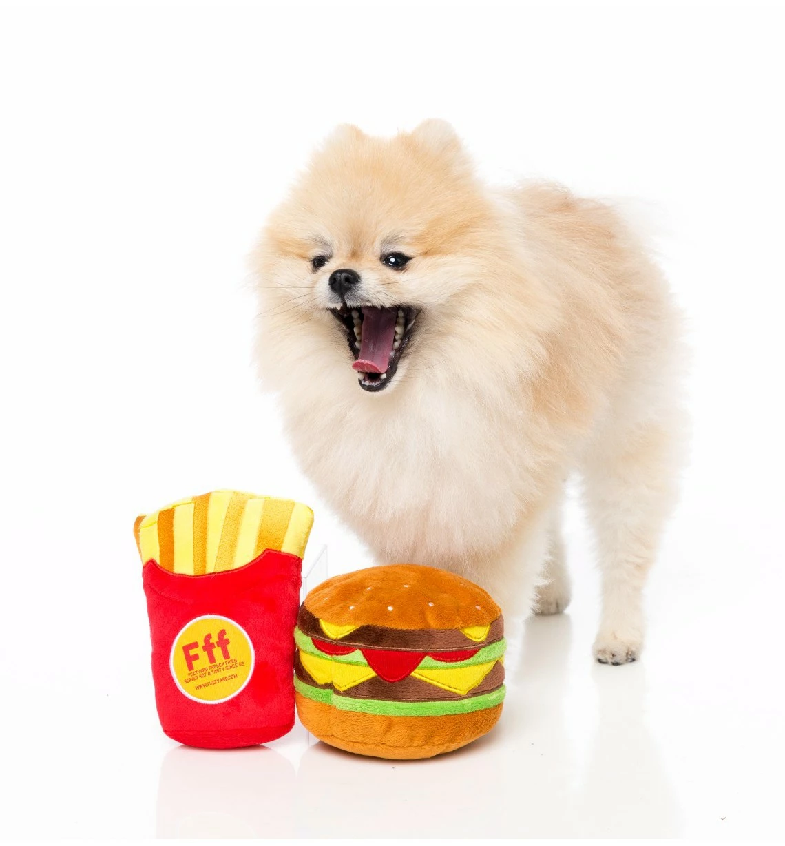 FuzzYard Peluche Plush Toy Hamburger 5 FuzzYard Peluche Plush Toy Hamburger – Image 3