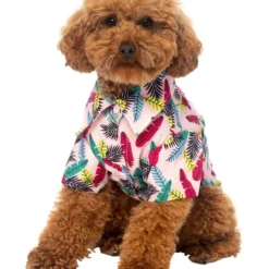 FuzzYard Chemise Hawaïenne Ohana Pour Chiens -Trixie Soldes Magasin perro camisa hawaiiana 6491b697bb19a