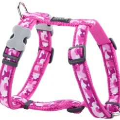 Red Dingo Harnais Camouflage Rose