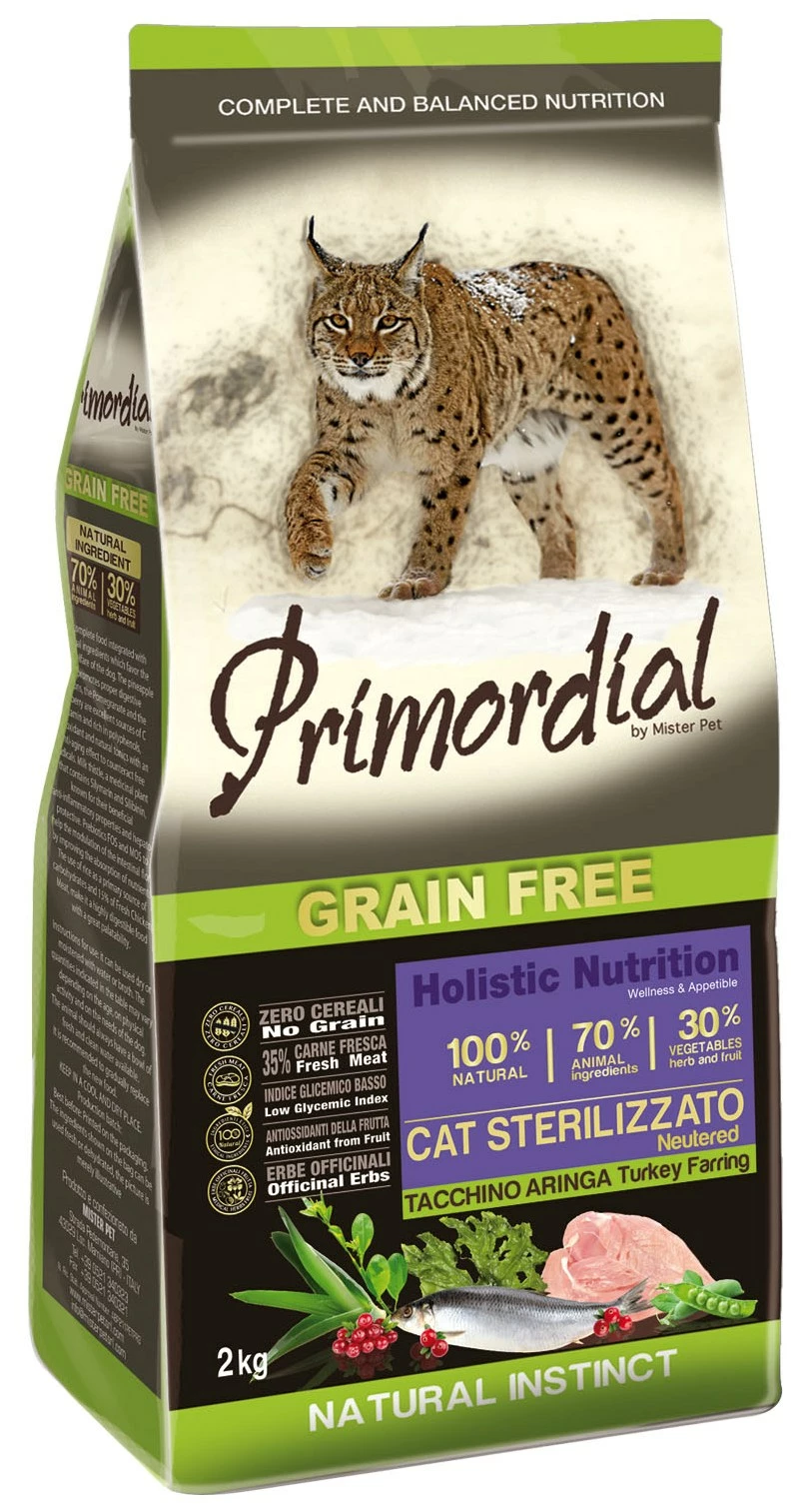 Primordial Nourriture Pour Chats Stérilisés Dinde Et Hareng 3 Primordial Nourriture Pour Chats Stérilisés Dinde Et Hareng