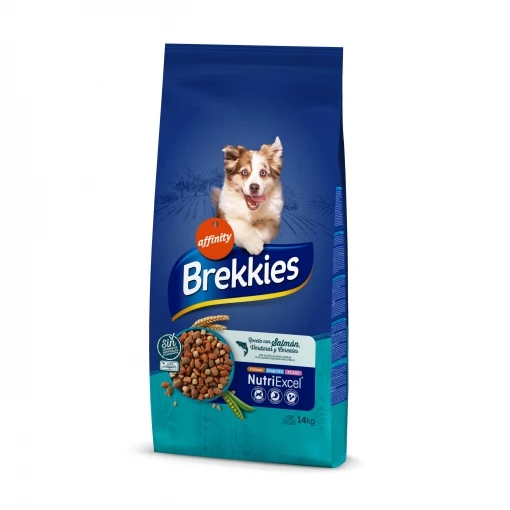 Brekkies Excel Excel Cat Foods Pour Chiens Adultes Avec Saumon, Thon Et Légumes 3 Brekkies Excel Excel Cat Foods Pour Chiens Adultes Avec Saumon, Thon Et Légumes