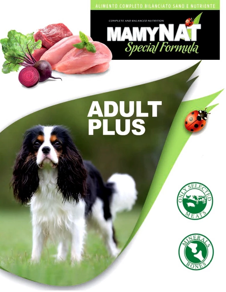 MamyNat Nourriture Pour Chiens Dog Adult Plus 3 MamyNat Nourriture Pour Chiens Dog Adult Plus