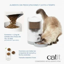 Catit Pixi Smart Feeder -Trixie Soldes Magasin pixi comedero inteligente 6