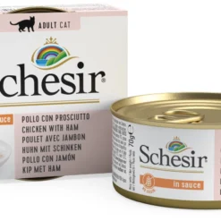 Lot 14 Schesir Poulet Avec Jambon En Sauce 9 Lot 14 Schesir Poulet Avec Jambon En Sauce -Trixie Soldes Magasin pollo con jamon en salsa 3