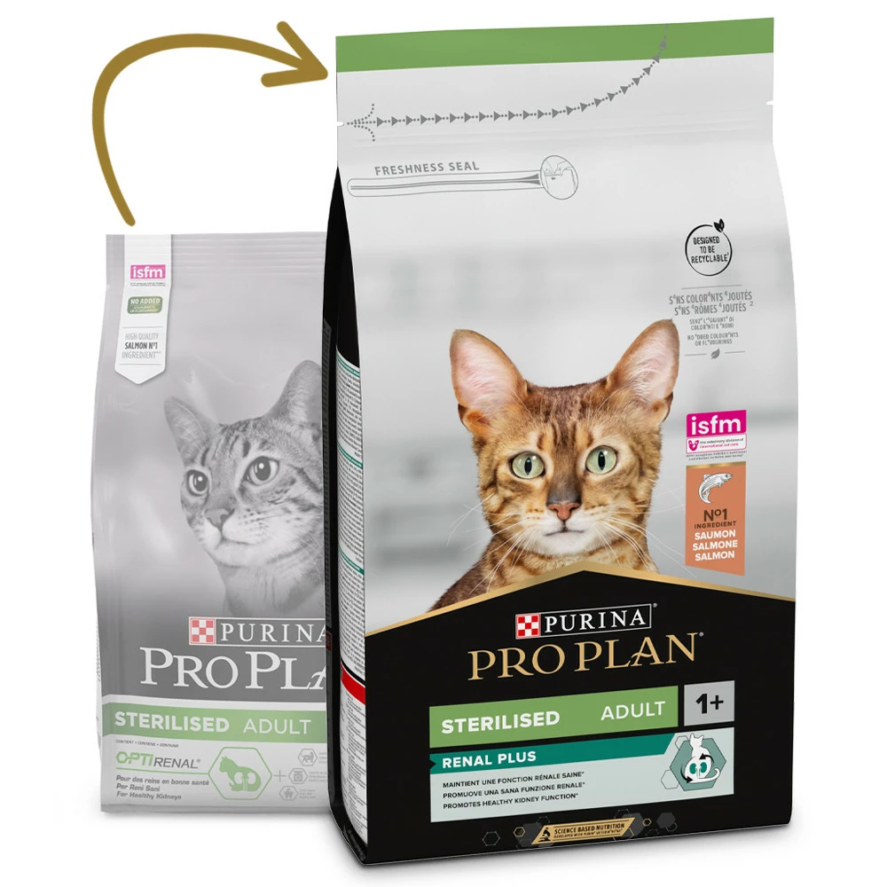 Pro Plan Optirenal Sterilised Adult Au Saumon 3 Pro Plan Optirenal Sterilised Adult Au Saumon