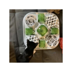 Catit Play Treat Puzzle -Trixie Soldes Magasin puzzle with black kitten 64a9fdd28c731