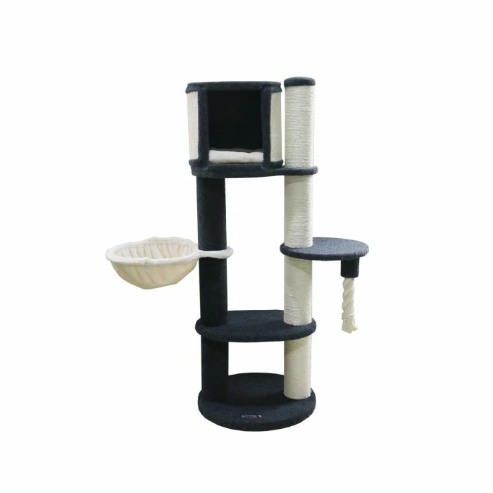 Freedog Rista Moyen B / W Gris Pour Chat 3 Freedog Rista Moyen B / W Gris Pour Chat