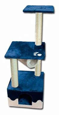 Nayeco Chat Savane Bleu Scratcher Après-midi 3 Nayeco Chat Savane Bleu Scratcher Après-midi