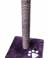 Nayeco Griffoir Savanna Avec Empreinte Et Poteau En Sisal Violet