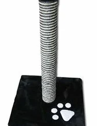 Nayeco Griffoir Savanna Avec Empreinte Et Poteau En Sisal Noir