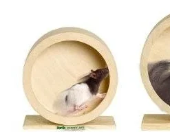 Karlie Flamingo BOGIE WHEEL - Roue De Bois - WONDERLAND - 15cm -Trixie Soldes Magasin rueda de madera para hamster grande 6363da42b2186