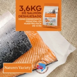 Nature's Variety High Meat Medium/Maxi Saumon Sans Épine Avec Thon -Trixie Soldes Magasin selected medium adult grain free salmon 8