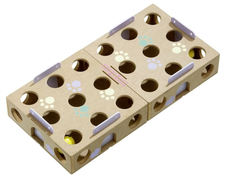 Karlie Flamingo Smart Cat - Activity Box 6 X 22 X 22 Cm Jouet Intelligence Du Chat 4 Karlie Flamingo Smart Cat - Activity Box 6 X 22 X 22 Cm Jouet Intelligence Du Chat – Image 2