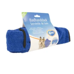 Duvo Plus Serviette Bain Chien MicroFibre Bleue -Trixie Soldes Magasin toalla 63c65e4d9150b