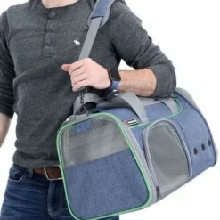 Freedog Train De Tremble Bleu Pour Chat -Trixie Soldes Magasin transportin aspen azul 63d148c1c88e7