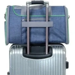 Freedog Train De Tremble Bleu Pour Chat -Trixie Soldes Magasin transportin azul para gato 63d14954aec34