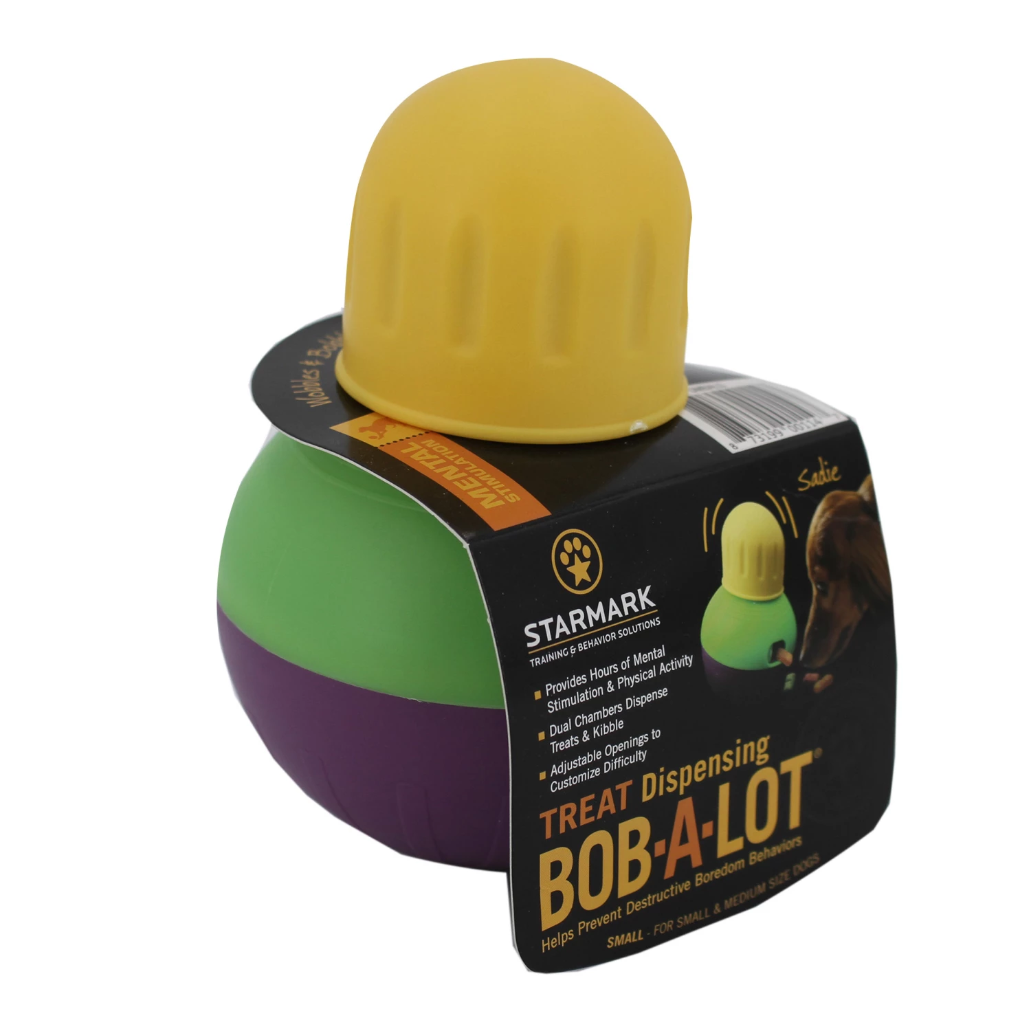 Starmark Treat Dispensing Bob-a-lot 6 Starmark Treat Dispensing Bob-a-lot – Image 4