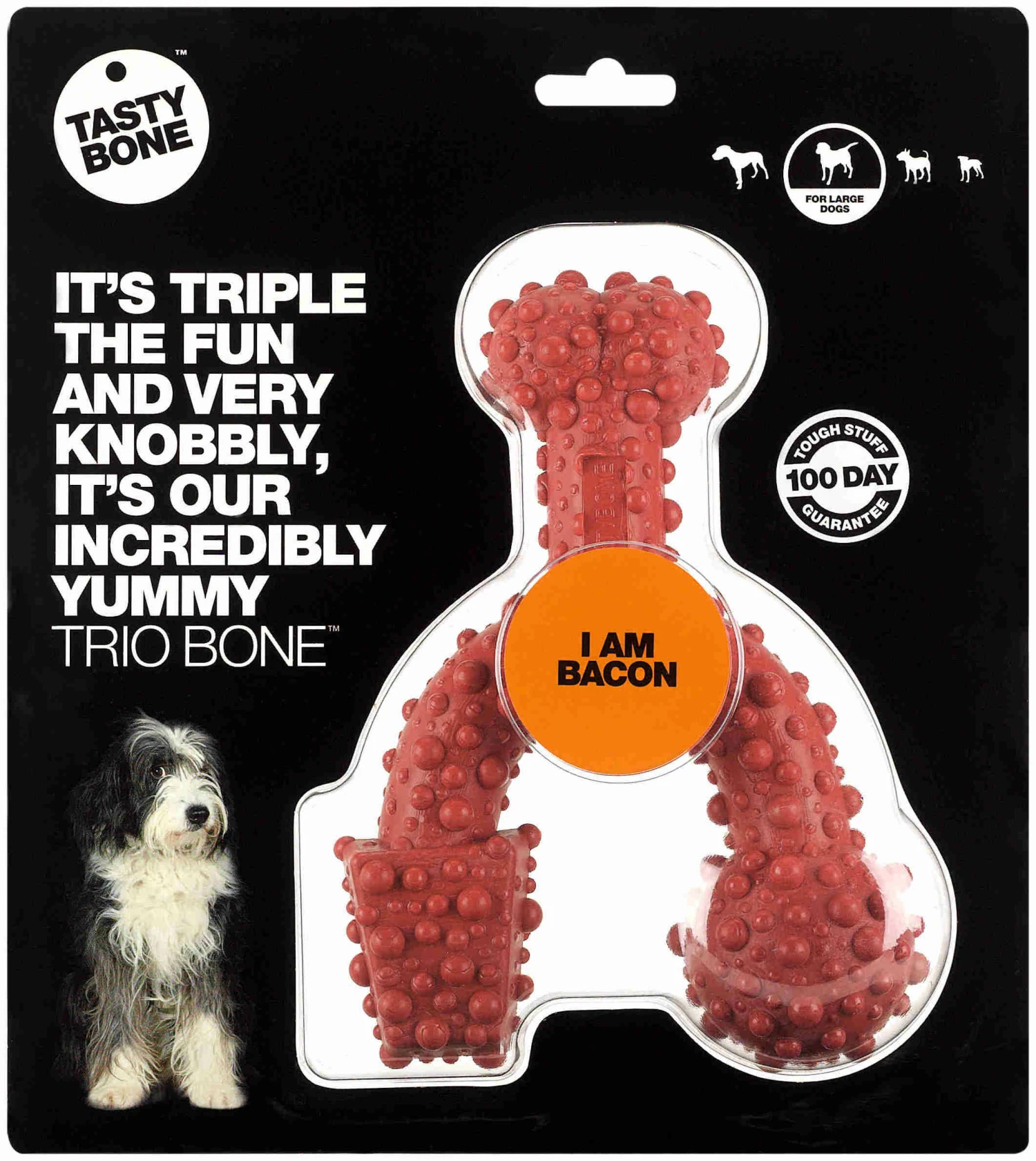 Tastybone Trio Bone Bacon 3 Tastybone Trio Bone Bacon