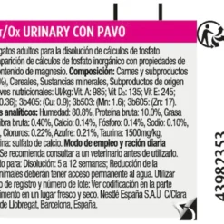 Lot 24 Pro Plan Veterinary Diets UR Urinary ST/OX Mousse Turquie -Trixie Soldes Magasin ur urinary st ox mousse de pavo 5