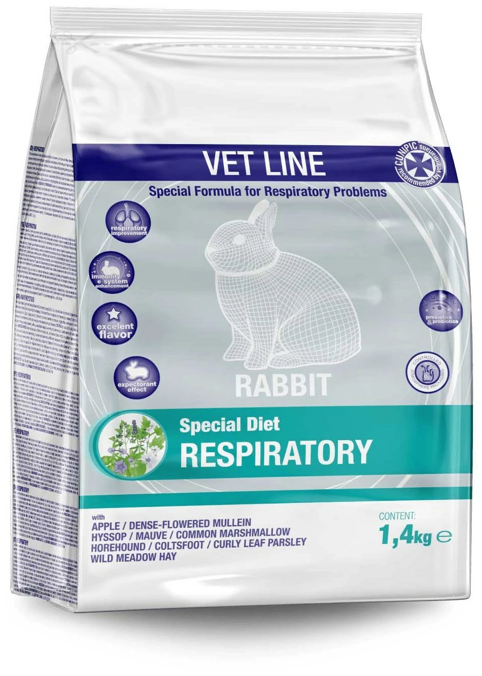 Cunipic Vet Line Lapins Respiratory 3 Cunipic Vet Line Lapins Respiratory